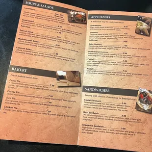 Menu pt 1