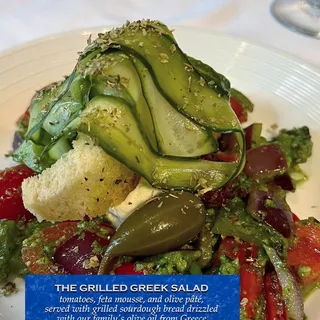 The Grilled Greek Salad