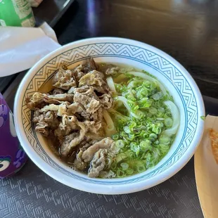 Dash broth with beef