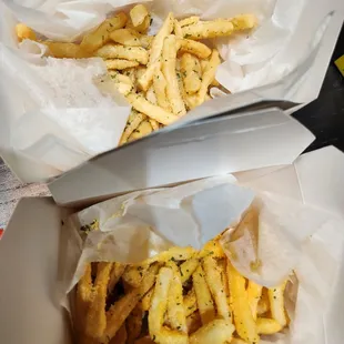 Sprinkle fries
