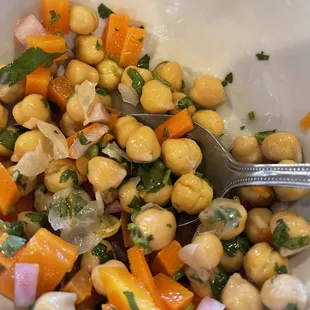 Chick pea salad