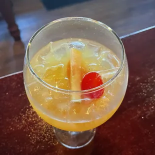 Peach Sangria