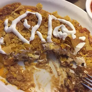 The "texican" with added sour cream