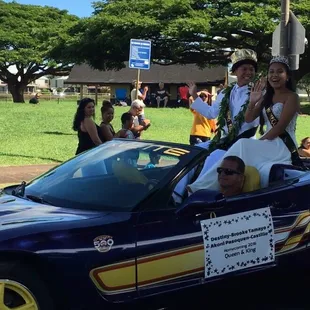 Hail to the homecoming king and queen!