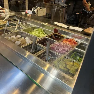 salads, food