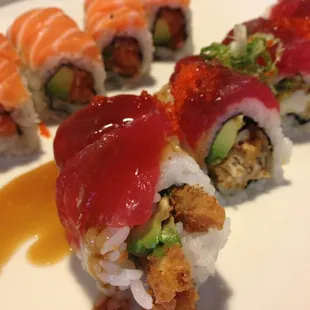 Double Salmon Rolls
