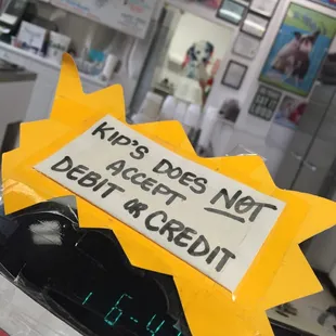 Bring cash kids! Or hit up the ATM on site!