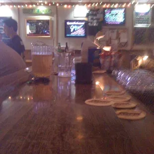 The bar.