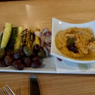 Hummus platter