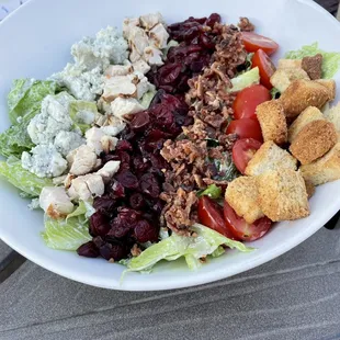 The salad was very good!