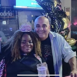 Dev and Kim happy bday Kim !