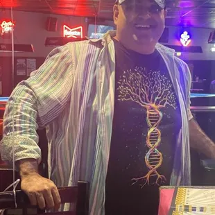 I'm a standup comedian rocking the karaoke mic