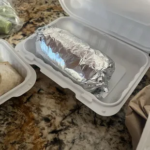 Carne asada burrito
