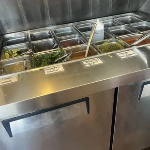 Salsa bar