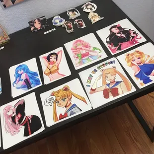 Anime car decals