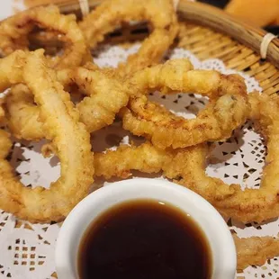 Calamari tempura