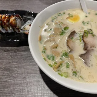 Ramen with Dragon Roll