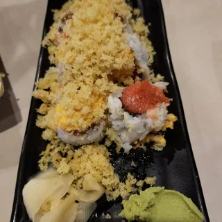 Ramen with Spicy Tuna Crunch Roll