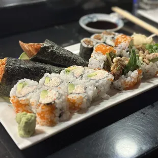 Sushi plate