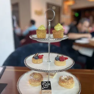 Petit fours from afternoon tea