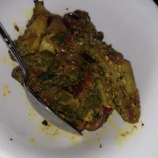 Karela Achari Dinner