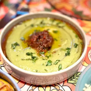 Mint Labneh Dip: yummy.