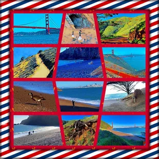 Montage of images from Kirby Cove