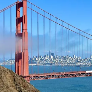 Hiking back up from Kirby Cove