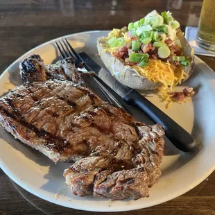 Steak &amp; Loaded Potato