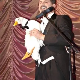 Kirby Romine, Magician, with Lucky