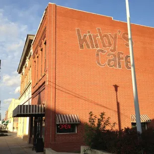 the exterior of the building