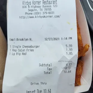My order