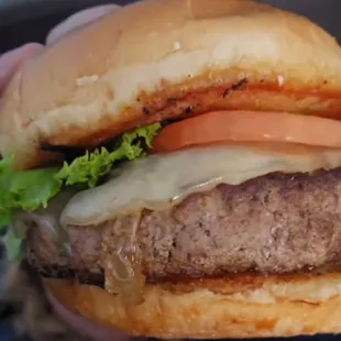 French Onion Burger