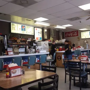 This is the counter on the inside.