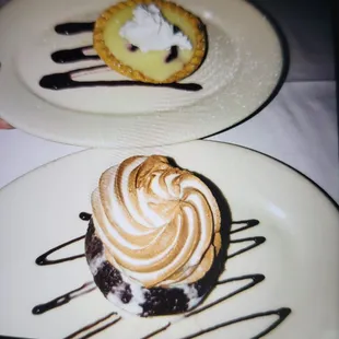 Blueberry Lemon Tart and chocolate tres leches