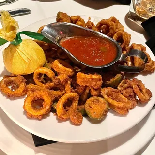 Potato Crusted Calamari