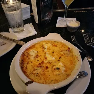 Lobster escargot , one of the richest dishes I've ever eaten. Must have sourdough with it, so rich and decadent.