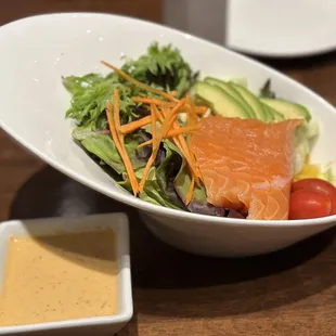 Sashimi salad