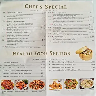 Current menu 1/2022