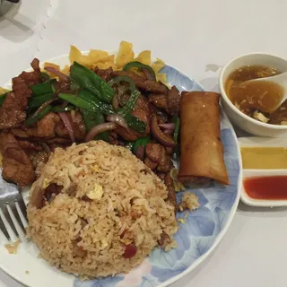 115. Barbecued Pork Fried Rice