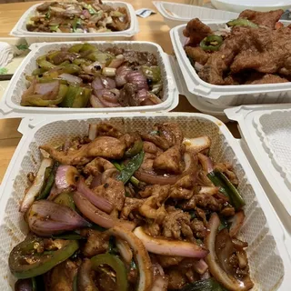 41. Mongolian Chicken