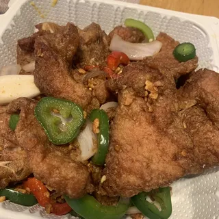 53. Pepper Salted Pork Chop