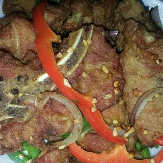 58. Sizzling Pepper Pork Chop