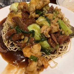Hong Kong Crispy Noodle (combination)