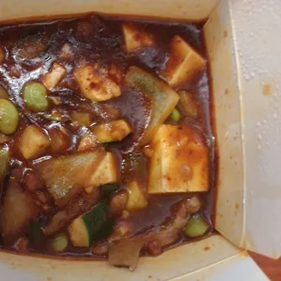 red curry tofu