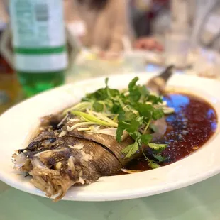 SF126 Steamed Flounder with Soya Sauce