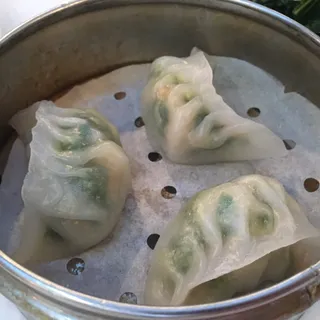 6. Shrimp and Leek Dumplings