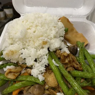 Green Bean Chicken Lunch