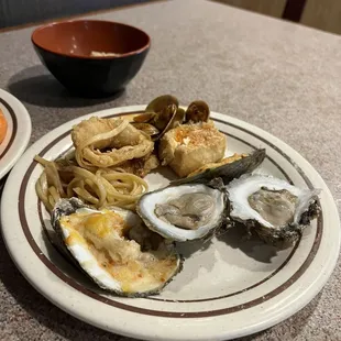 shellfish, mussels, oysters and mussels, oysters, food