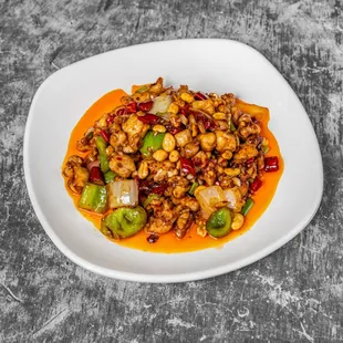 Sauteed Sliced Pork with Pepper and Chili回锅肉